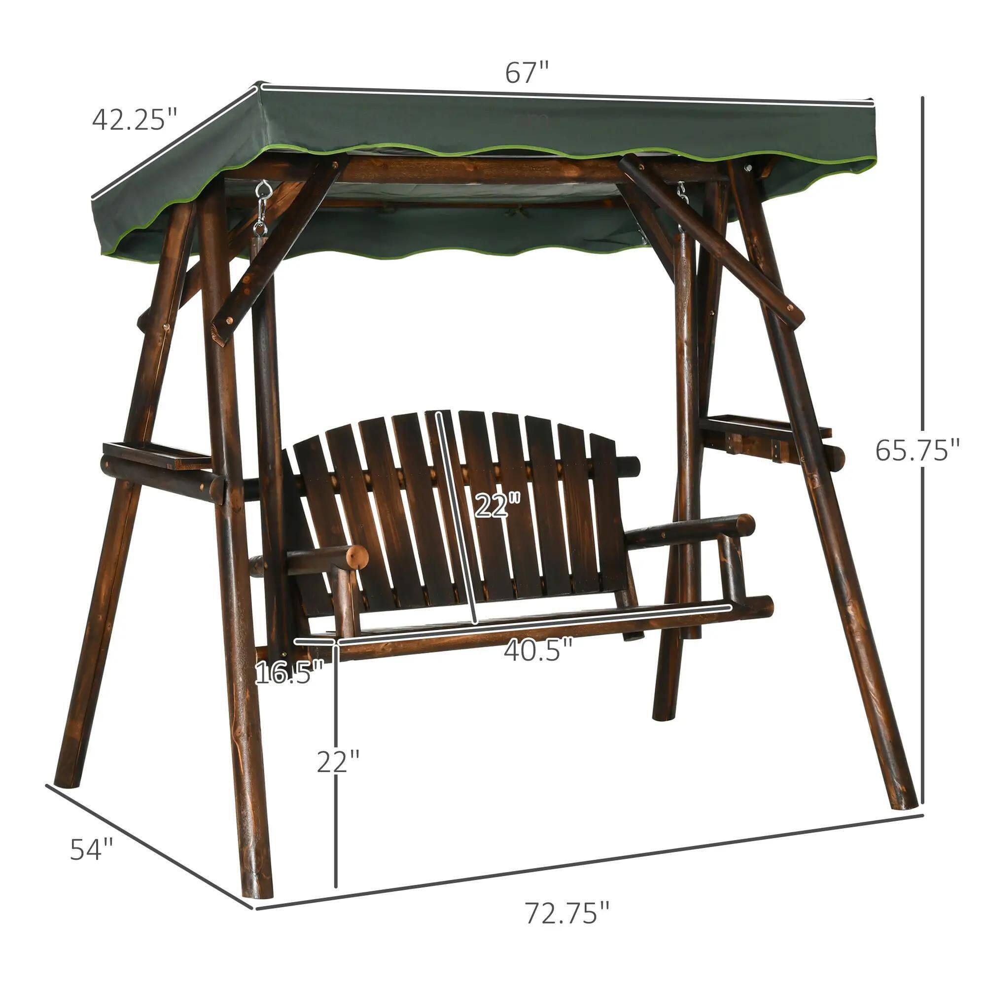 Here are the measurements grouped and corrected:

- Length: 72.75"
- Width: 42.25"
- Height: 67"
- Seat Height: 16.5"
- Seat Depth: 22"
- Back Height: 65.75"
- Armrest Height: 40.5"
- Overall Width: 54"