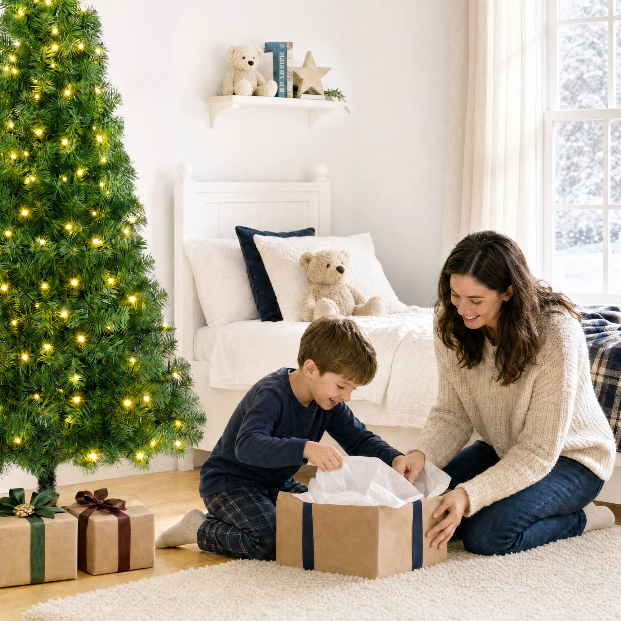 Alt View 7. Best Choice Products - Best Choice Products 5ft Artificial Christmas Tree, Slim Pre-lit Spruce Realistic Space Saving Holiday Decor w/ Base - Green.