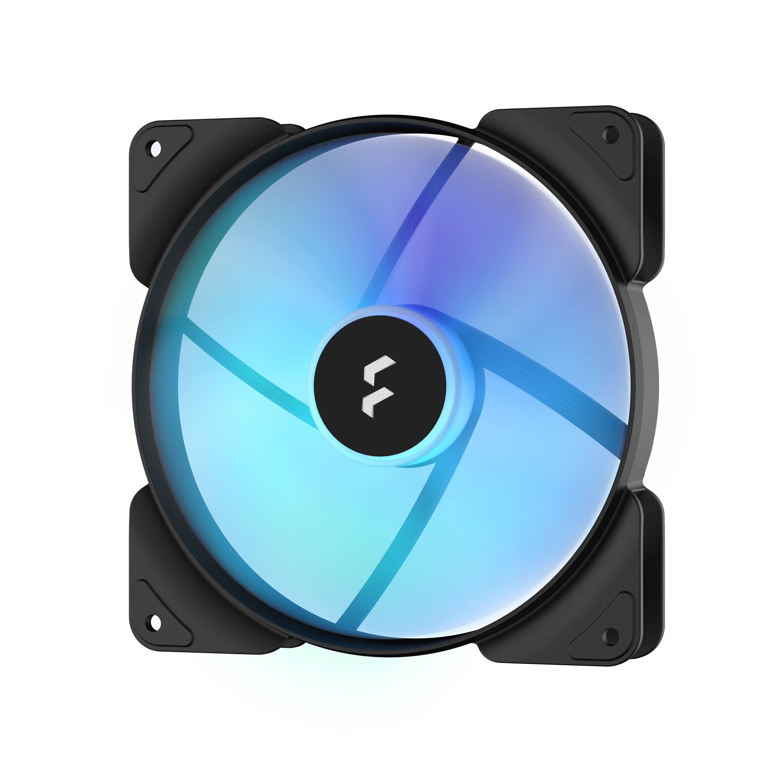 Angle. Fractal Design - Aspect 14 RGB PWM Cooling Fan - 3 Pack - Black.