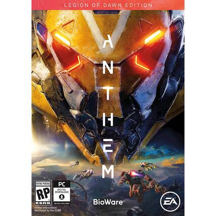 Anthem Legion of Dawn Edition - PC Digital Download - Rating Pending - EA Online Interactions Not Rated by the ESRB - BioWare. - T (Teen 13+)