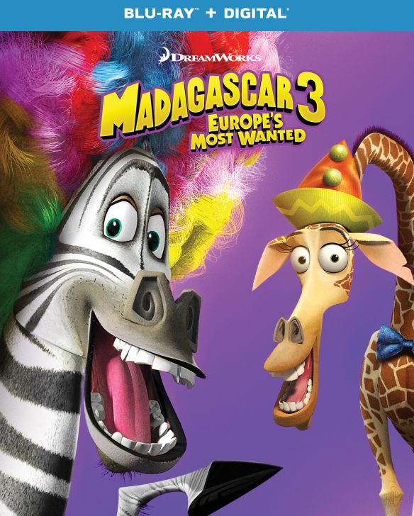  Madagascar 3: Europe's Most Wanted [Blu-ray] [2012]