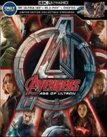 Avengers: Age of Ultron [SteelBook] [Digital Copy] [4K Ultra HD Blu-ray/ Blu-ray] [Only @ Best Buy] [4K Ultra HD Blu-ray/Blu-ray] [2015] - Front_Original