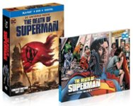 Front Standard. The Death of Superman [Blu-ray/DVD] [Graphic Novel] [Only @ Best Buy] [2018].