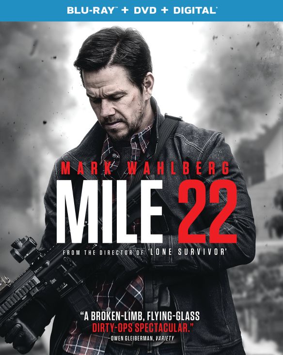  Mile 22 [Includes Digital Copy] [Blu-ray/DVD] [2018]