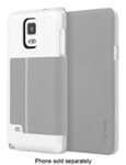 Front Zoom. Incipio - Highland Case for Samsung Galaxy Note 4 Cell Phones - White/Gray.