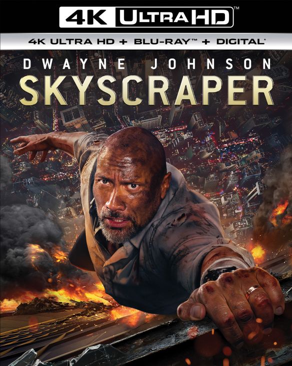 Skyscraper [Includes Digital Copy] [4K Ultra HD Blu-ray/Blu-ray] [2018] was $16.99 now $9.99 (41.0% off)