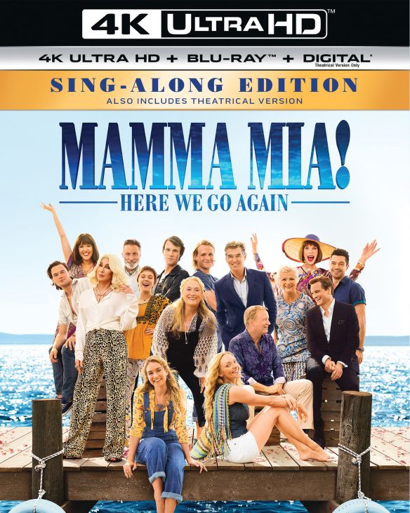 

Mamma Mia! Here We Go Again [Includes Digital Copy] [4K Ultra HD Blu-ray/Blu-ray] [2018]