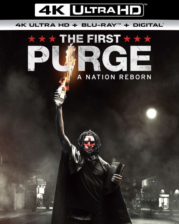 The First Purge [Includes Digital Copy] [4K Ultra HD Blu-ray/Blu-ray] [2018]