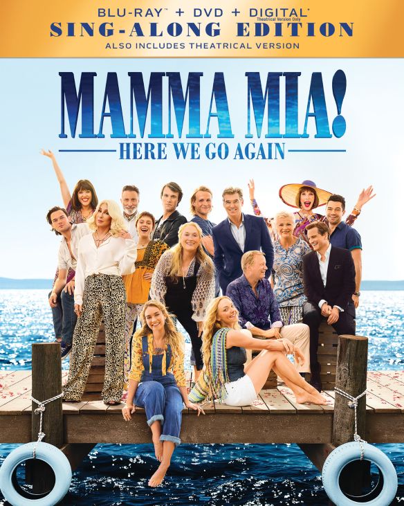 

Mamma Mia! Here We Go Again [Includes Digital Copy] [Blu-ray/DVD] [2018]