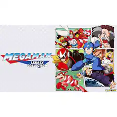 Front. Capcom - Mega Man Legacy Collection.