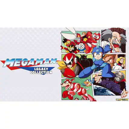 Front. Capcom - Mega Man Legacy Collection. - E (Everyone)