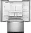 Angle. Whirlpool - 26.8 Cu. Ft. French Door Refrigerator - Stainless Steel.