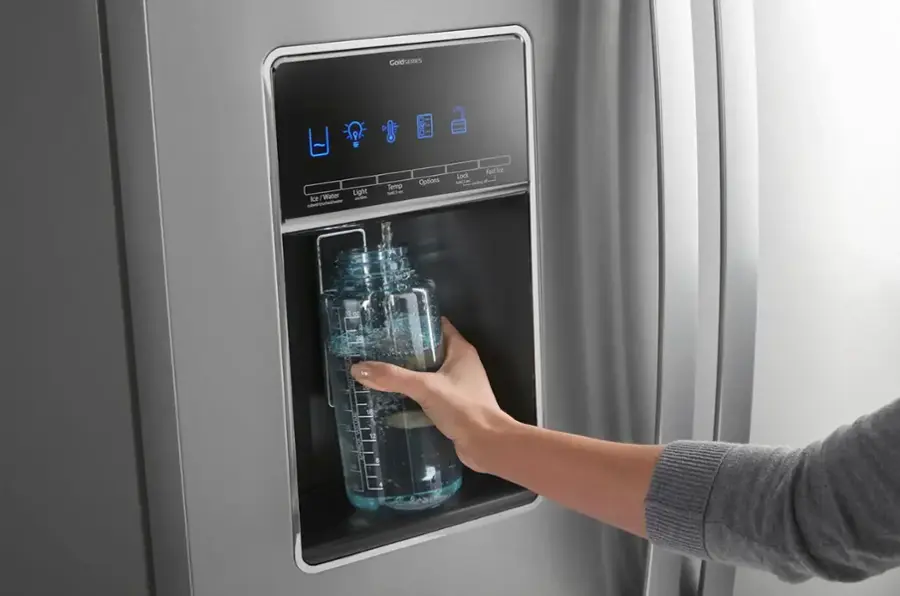 Alt View 13. Whirlpool - 26.8 Cu. Ft. French Door Refrigerator - Stainless Steel.
