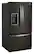 Angle. Whirlpool - 26.8 Cu. Ft. French Door Refrigerator - Black Stainless Steel.