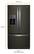 Left. Whirlpool - 26.8 Cu. Ft. French Door Refrigerator - Black Stainless Steel.
