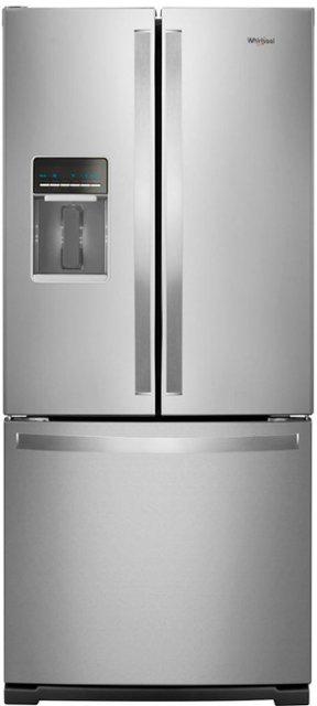 Whirlpool – 19.7 Cu. Ft. French Door Refrigerator – Stainless steel