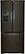 Front. Whirlpool - 19.7 Cu. Ft. French Door Refrigerator - Black Stainless Steel.