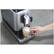 Alt View 19. Espressione - Concierge Coffee Maker and Espresso Machine with Milk Frother - Silver/Chrome.