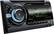 Angle. Sony - Geek Squad Certified Refurbished Built-in Bluetooth - In-Dash CD/DM Receiver - Black.