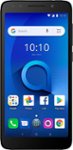 Front Zoom. Alcatel - 1X with 16GB Memory Cell Phone (Unlocked) - Dark Gray.