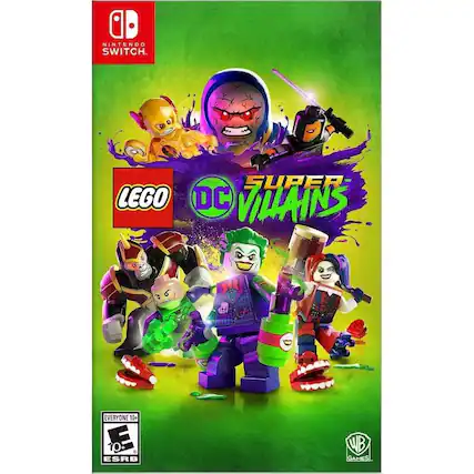 Front. WB Games - LEGO DC Super-Villains. - E10+ (Everyone 10+)