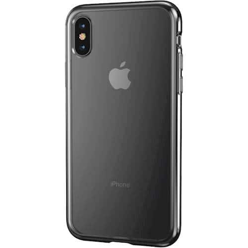 impact hybrid series protective case for apple iphone x and xs - clear impact hybrid series protective case for apple iphone x and xs - clear