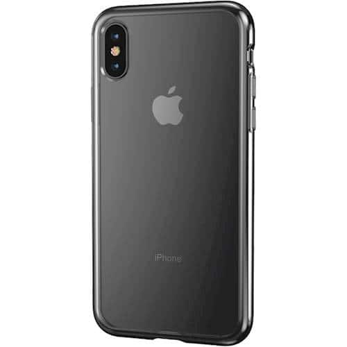 impact hybrid series protective case for apple iphone x and xs - clear