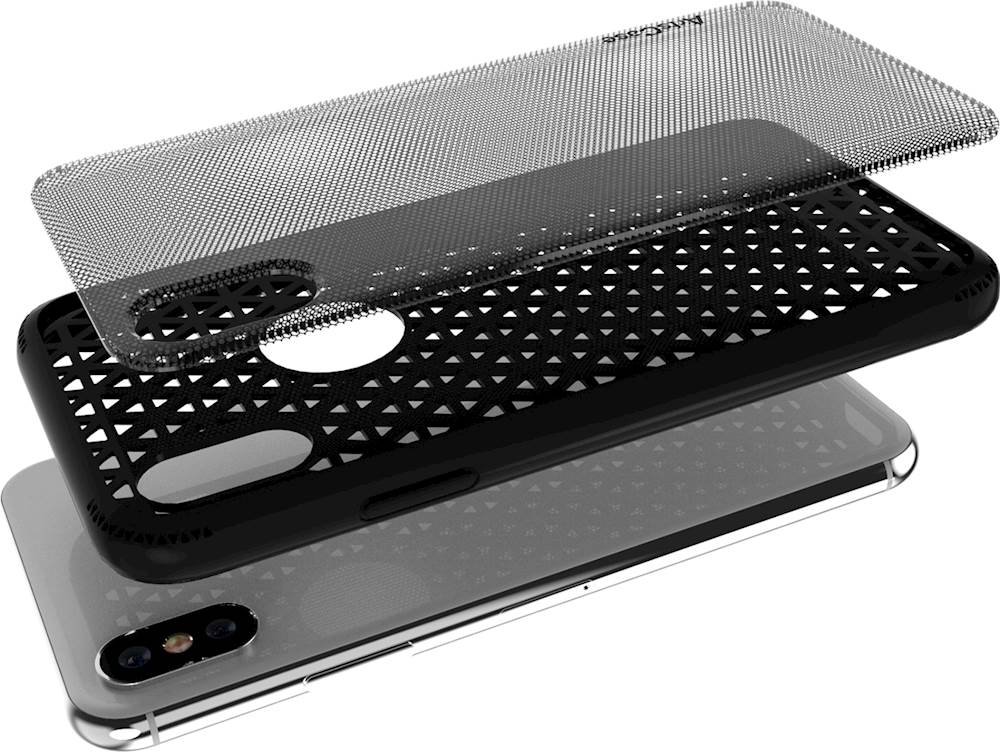 gravity series case for apple iphone x and xs - pitch black