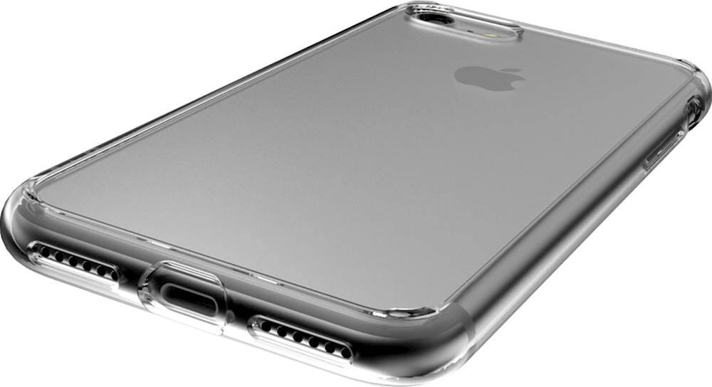 impact hybrid series protective case for apple iphone 7 and 8 - clear impact hybrid series protective case for apple iphone 7 and 8 - clear