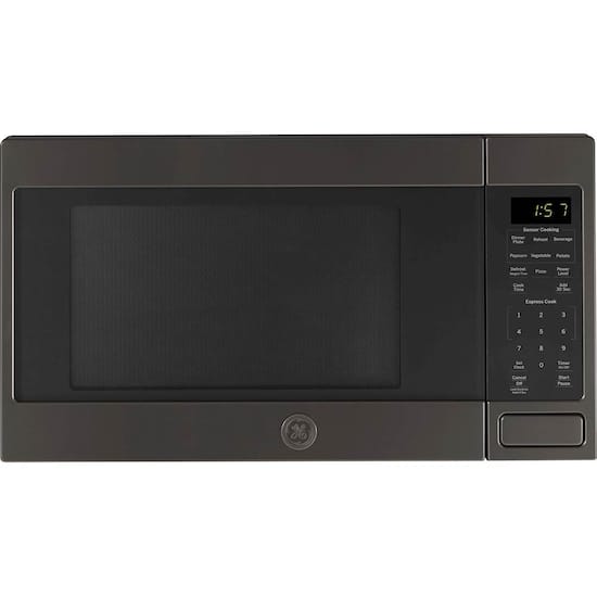 GE 1.6 Cu. Ft. Microwave Black Stainless Steel JES1657BMTS Best Buy