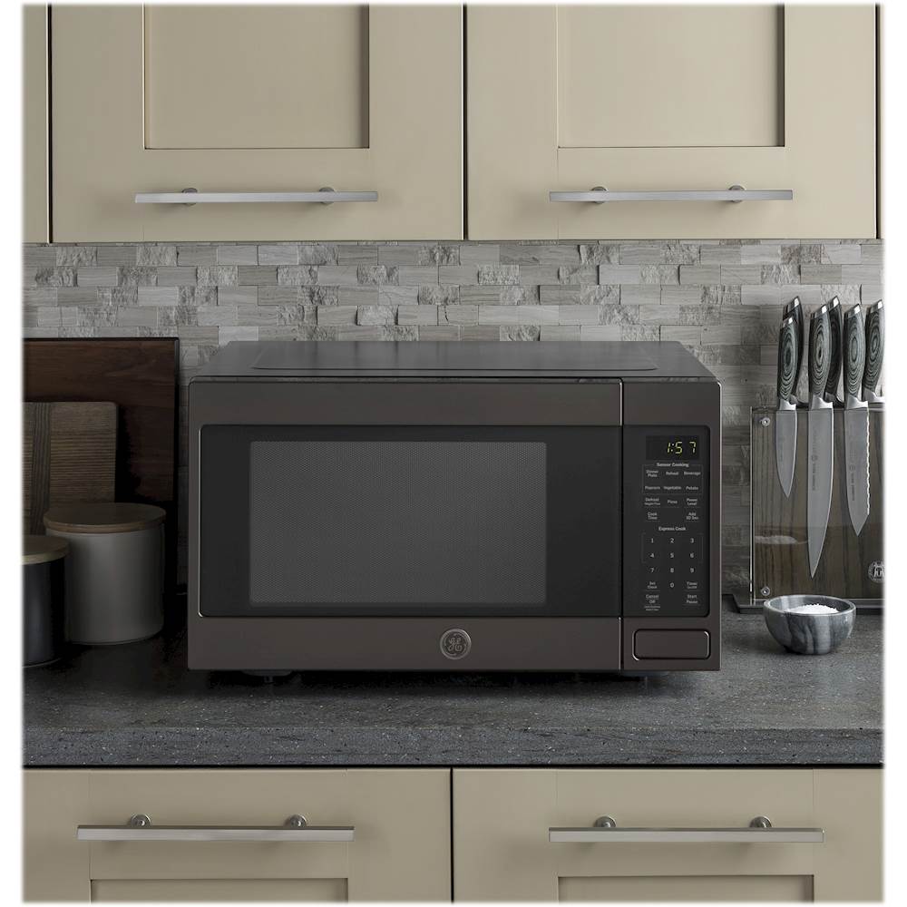 GE Profile 2.2 Cu. Ft. Countertop Microwave Oven in Stainless