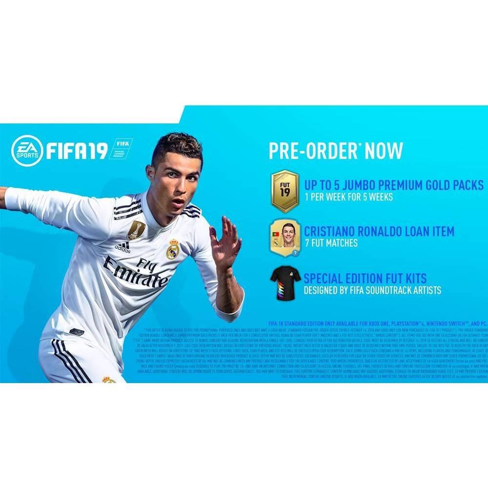 Front. Electronic Arts - FIFA 19 - Pre-Order Bonus.