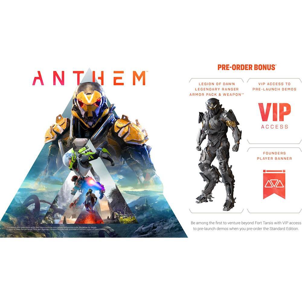 Front. Electronic Arts - Anthem™ - Pre-Order Bonus.