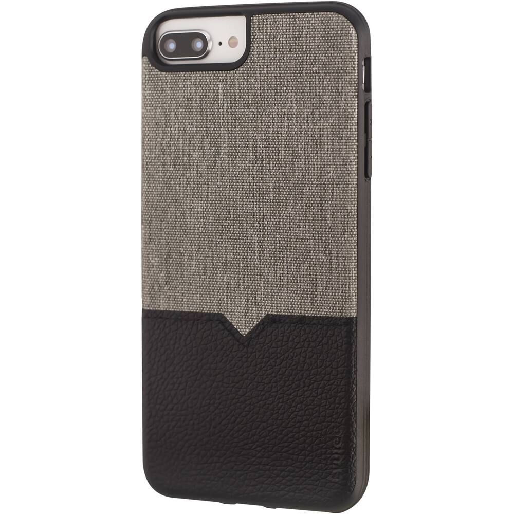 northill series case for apple iphone 6 plus and 6s plus - gray/black/canvas northill series case for apple iphone 6 plus and 6s plus - gray/black/canvas