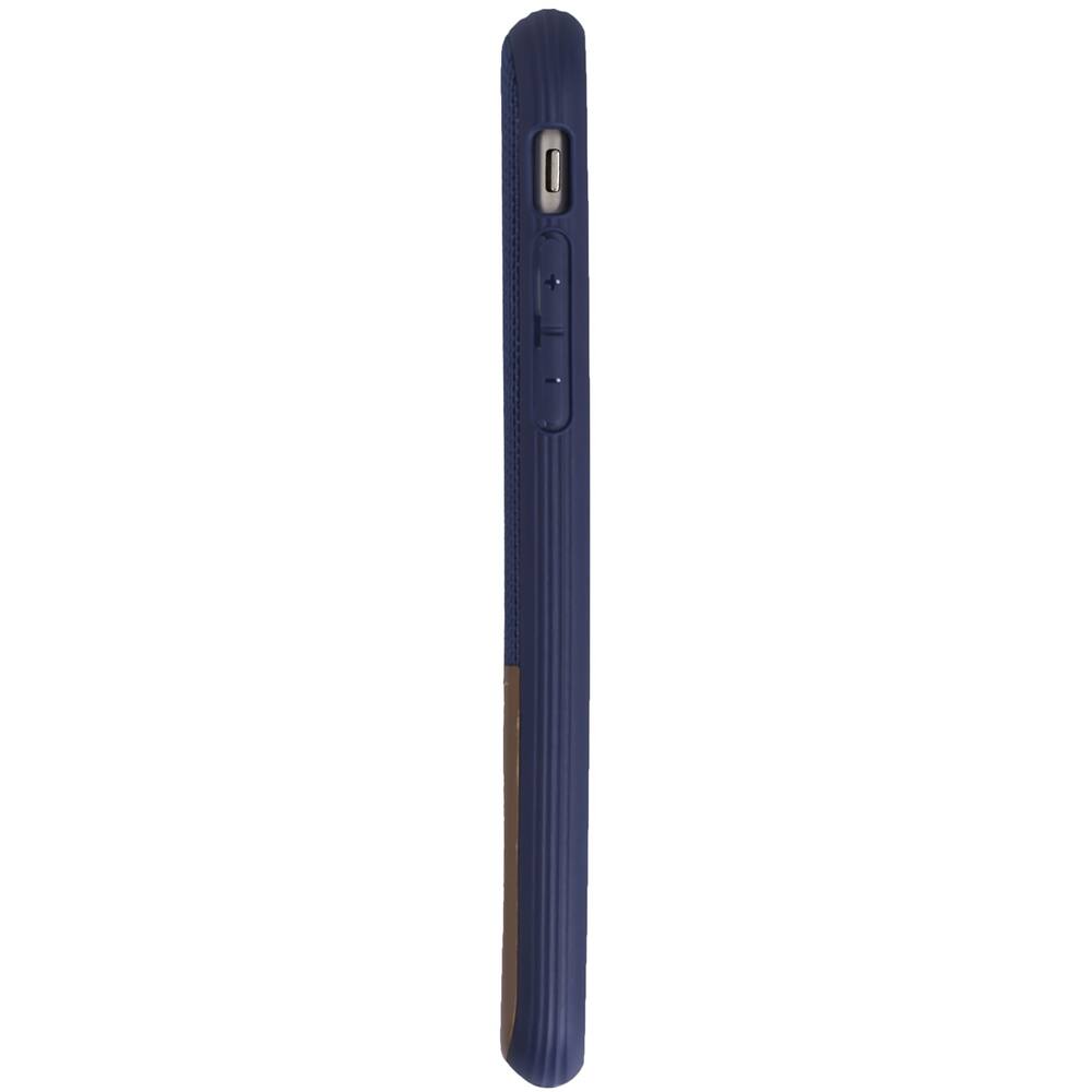 northill case for apple iphone 6, 7 and 8 - blue/saddle