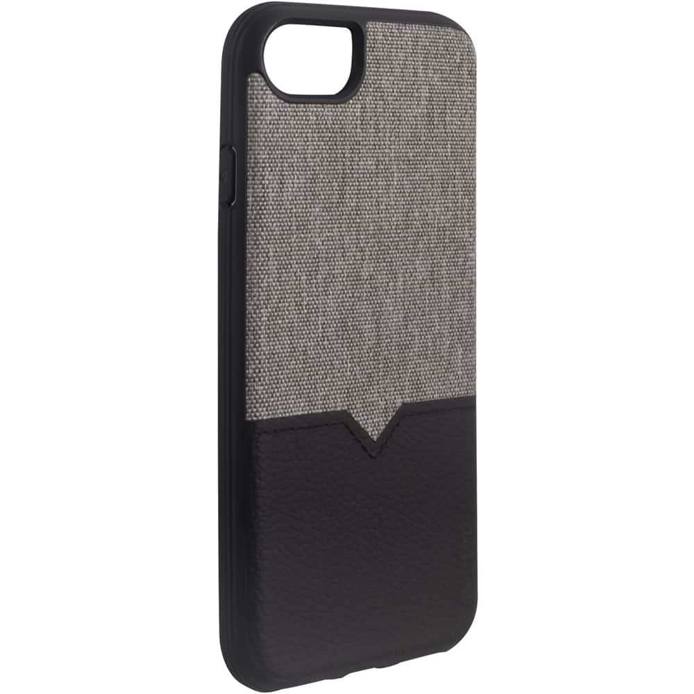 northill case for apple iphone 6, 7 and 8 - black/canvas northill case for apple iphone 6, 7 and 8 - black/canvas