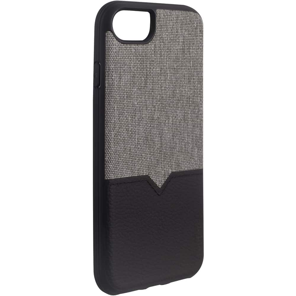 northill case for apple iphone 6, 7 and 8 - black/canvas