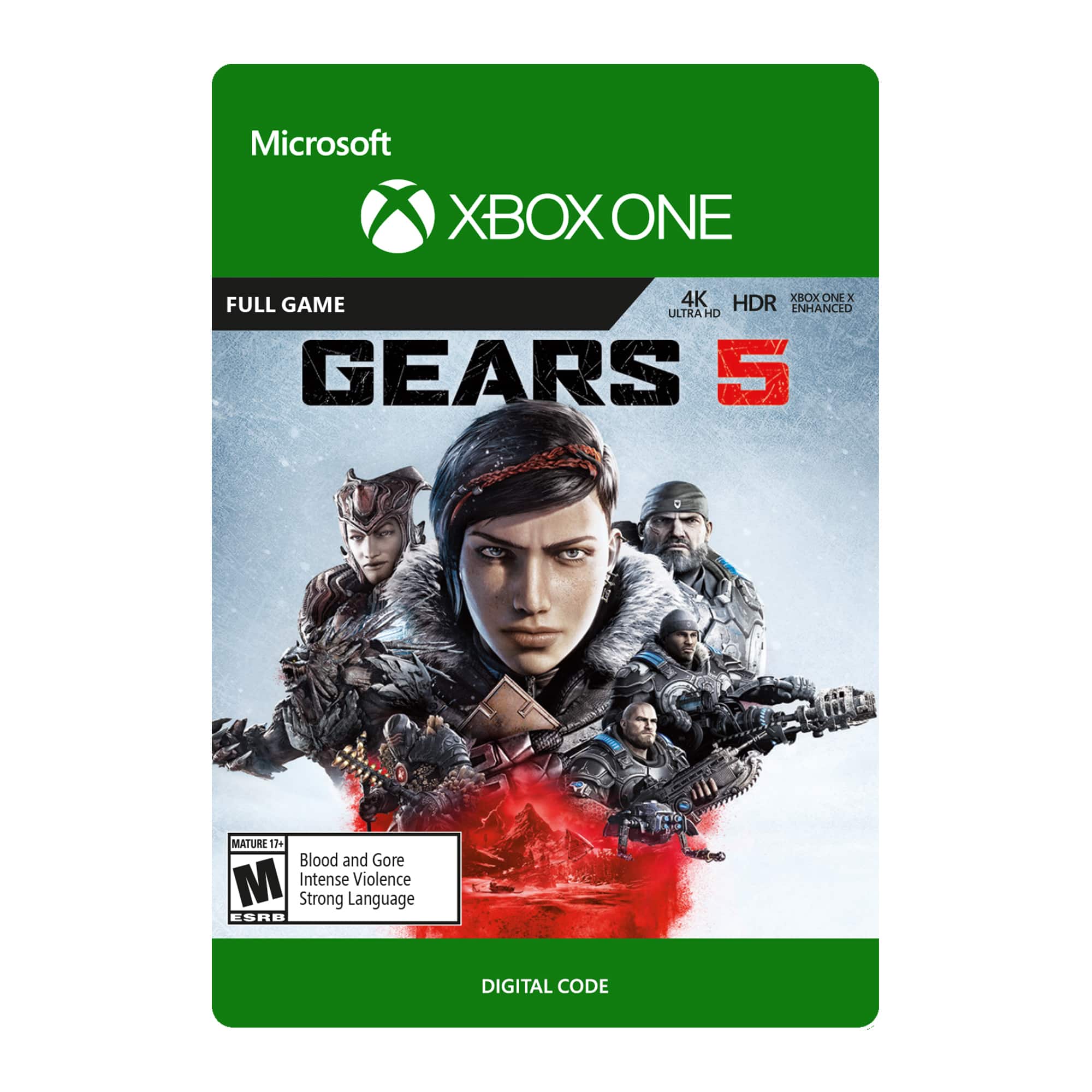 Front. Microsoft - Gears 5.