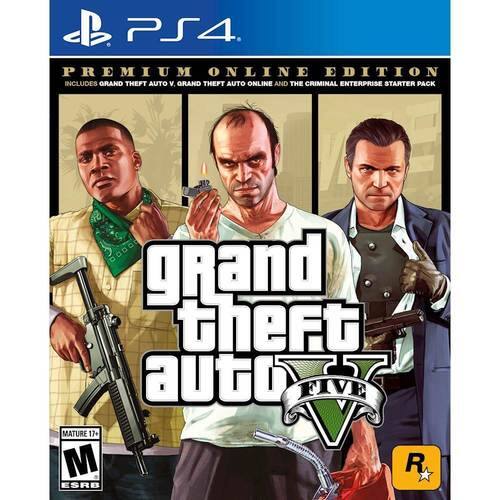 Grand Theft Auto V Premium Online Edition - PlayStation 4 [Digital]-Front_Standard 