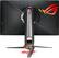 Back. ASUS - ROG Swift 27" IPS LED 4K UHD G-SYNC Monitor with HDR (DisplayPort, HDMI).