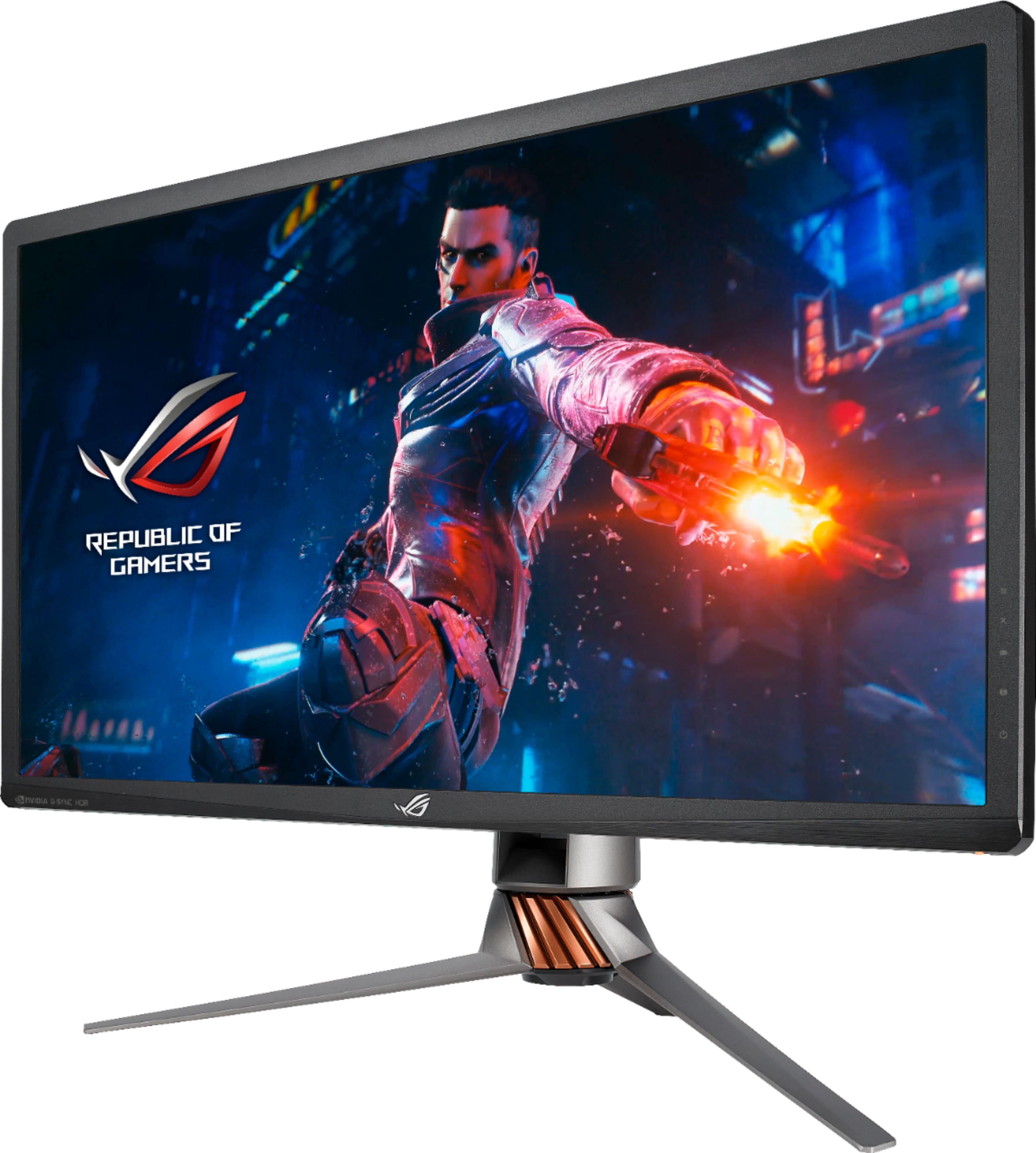 ASUS ROG Swift 41.5 OLED 4K G-SYNC Gaming Monitor with HDR (DisplayPort,  USB, HDMI) Black PG42UQ - Best Buy