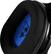 Alt View 13. Turtle Beach - Stealth 300 Wired Amplified Stereo Gaming Headset for PlayStation 4 - Black/Blue.