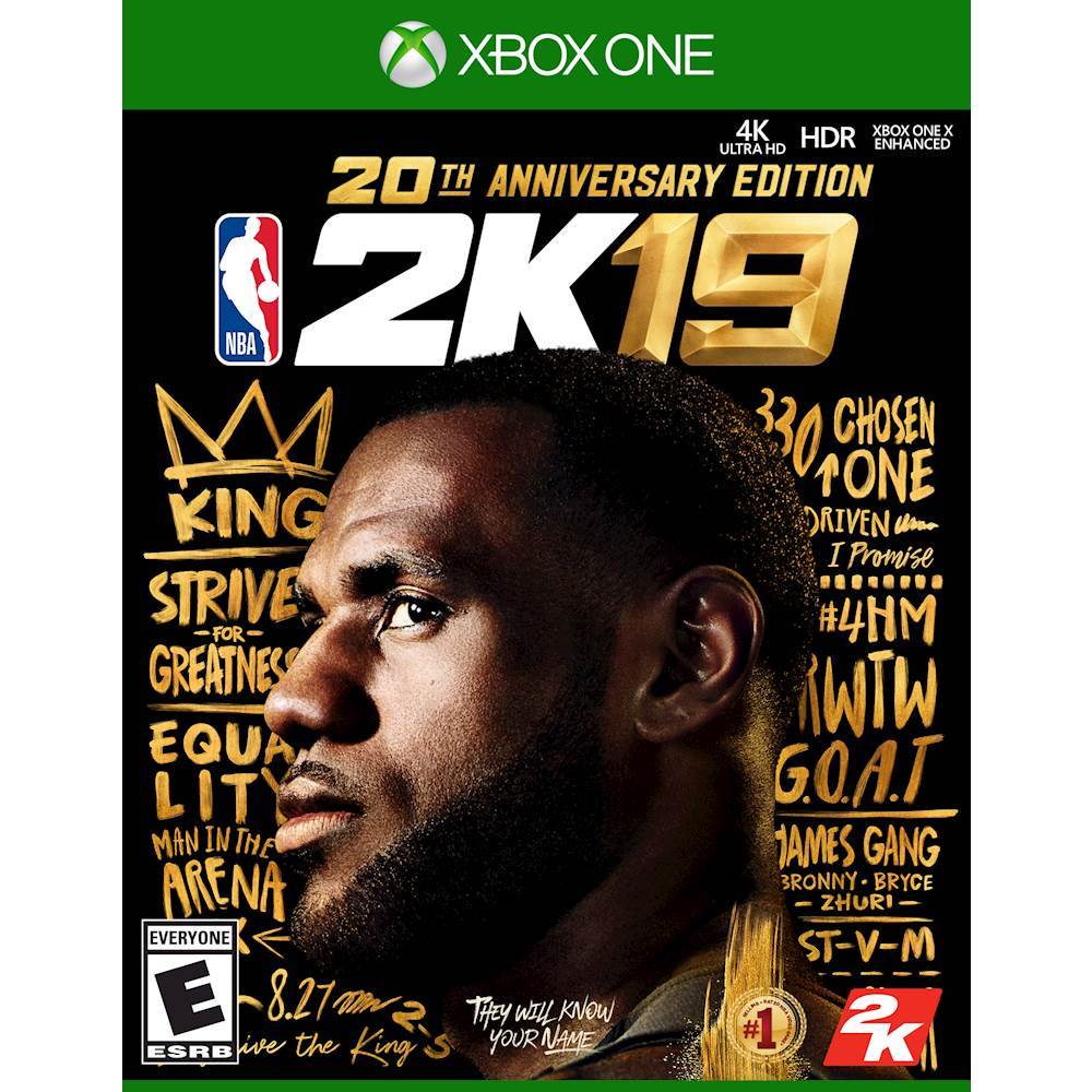 Customer Reviews: NBA 2K19 20th Anniversary Edition Xbox One [Digital ...