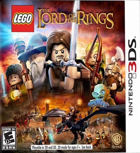 LEGO The Lord of the Rings - Nintendo 3DS - Larger Front