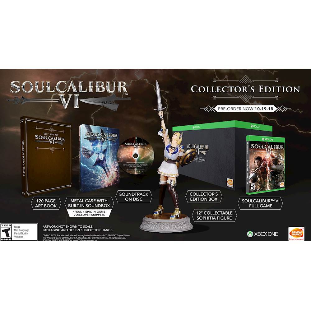 SOULCALIBUR VI Collector's Edition Xbox One 22154 - Best Buy