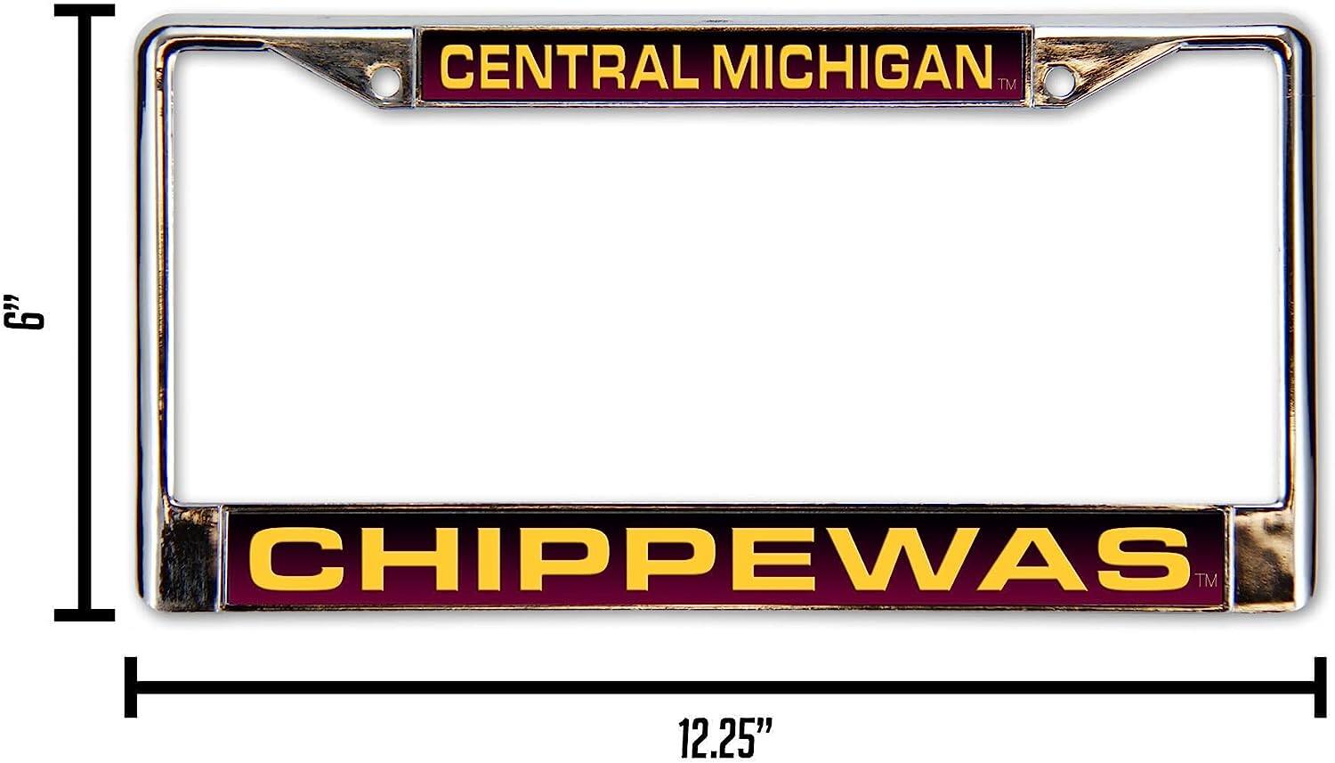 CENTRAL MICHIGAN  
CHIPPEWAS  

6"  
12.25"