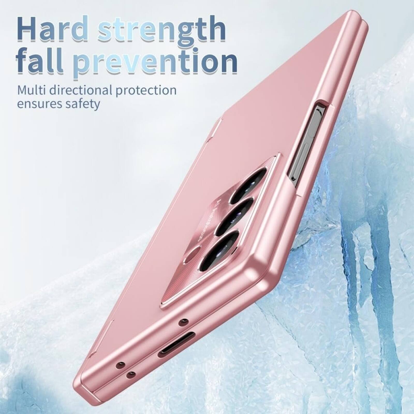 Hard strength fall prevention  
Multi directional protection ensures safety