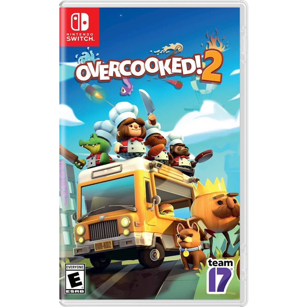 Overcooked 2 on sale switch cheap