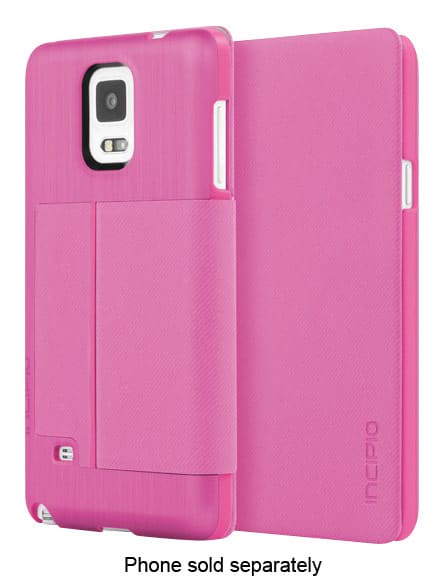 Front. Incipio - Highland Case for Samsung Galaxy Note 4 Cell Phones - Pink.