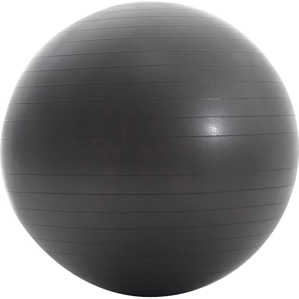 black exercise ball